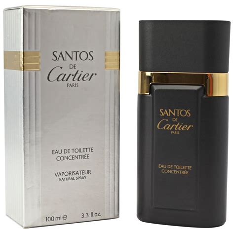 eau de cartier concentree 100 ml|santos cartier eau toilette.